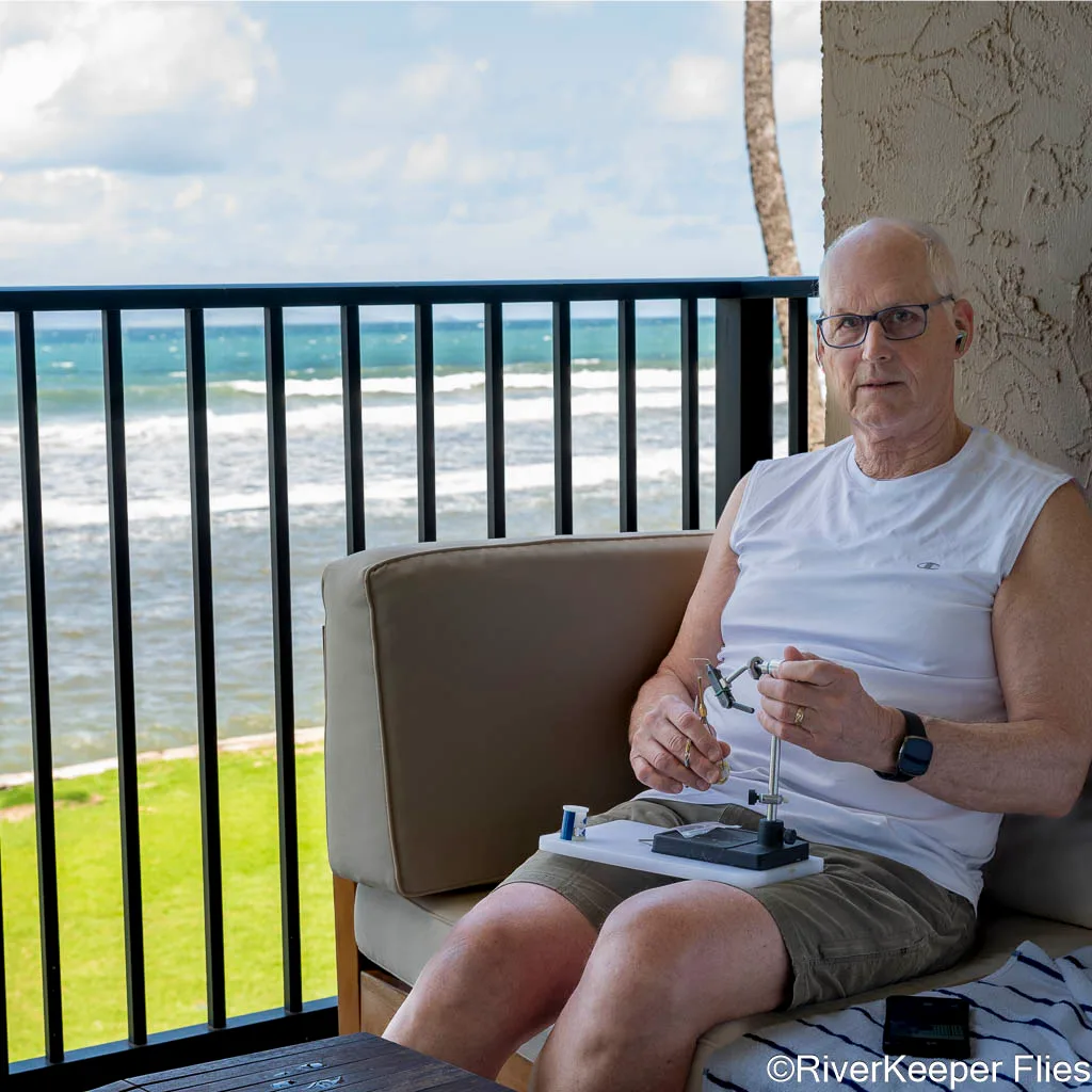 Tying Flies in Maui | www.johnkreft.com