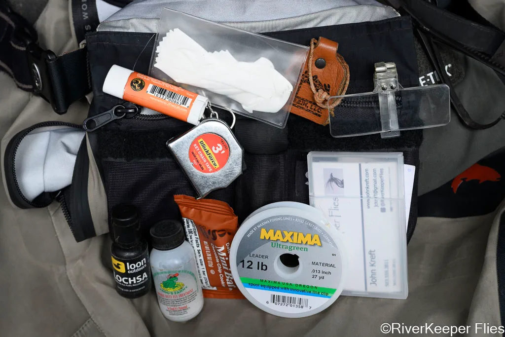 Wader Pocket Stuff | www.johnkreft.com