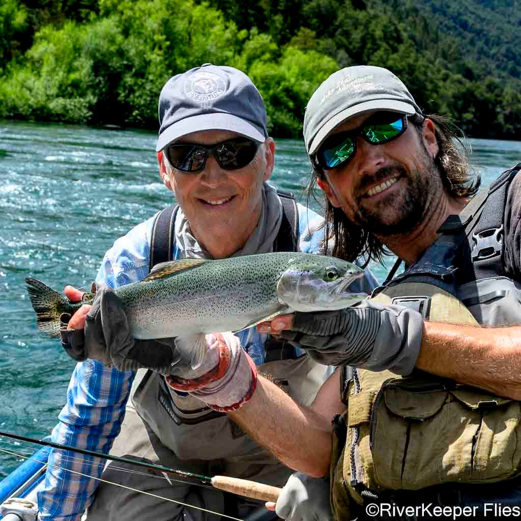 With Fran on Rio Futaleufú | www.johnkreft.com