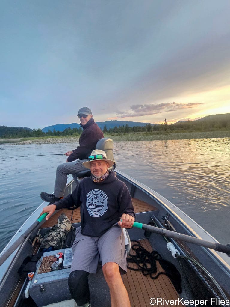 With Justin on Upper Columbia River | www.johnkreft.com